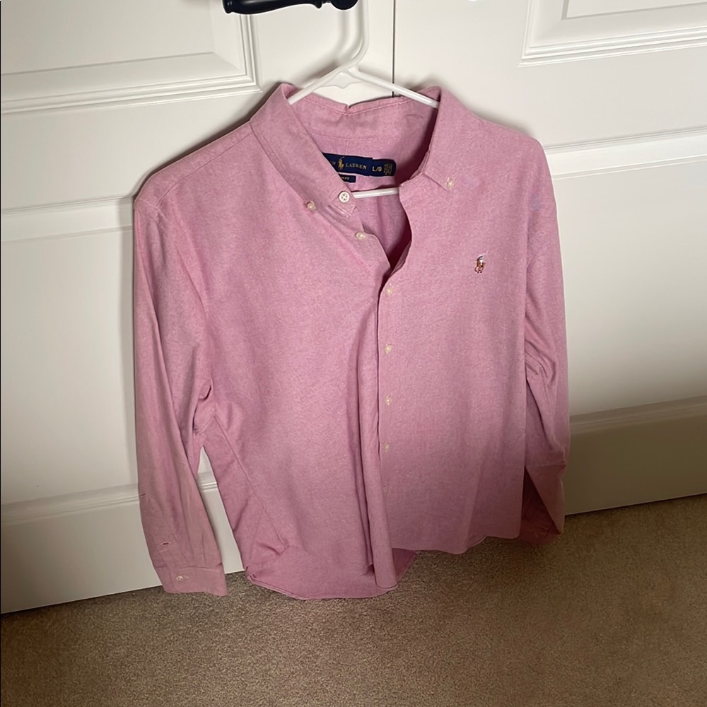 Ralph Lauren Men's Pink Shirt